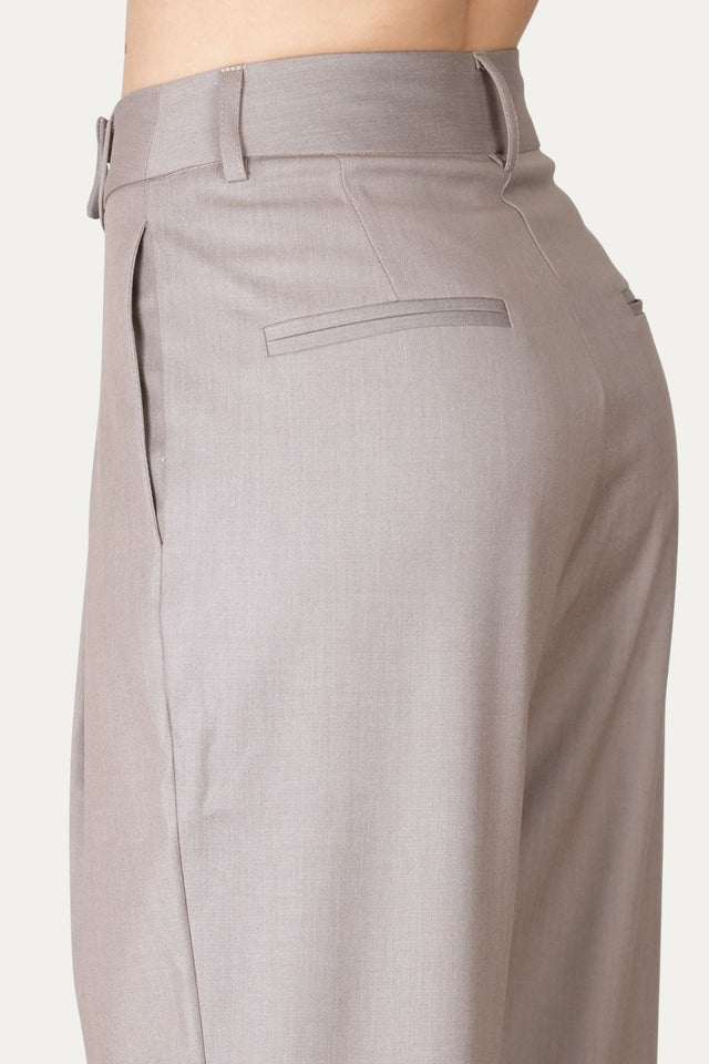 Pantalone sigaretta sartoriale - Greige