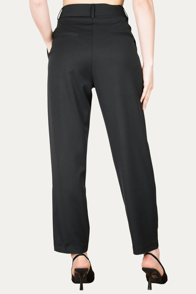 Pantalone sigaretta sartoriale - Nero
