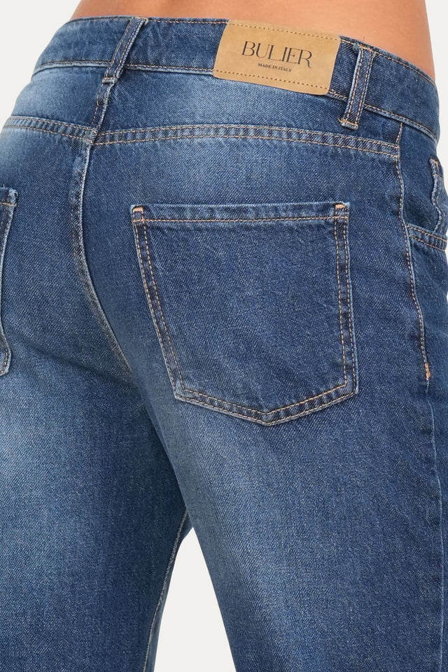 Jeans boyfriend SAMMY tessuto slegato - Denim Blu