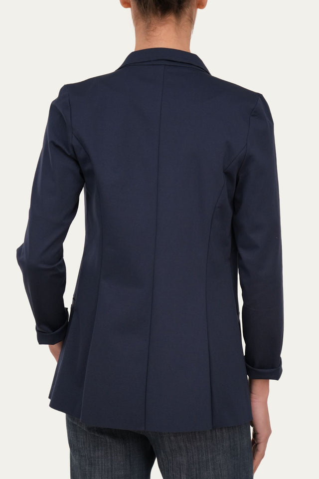 Giacca punto Milano JOLIE leggera - Blu