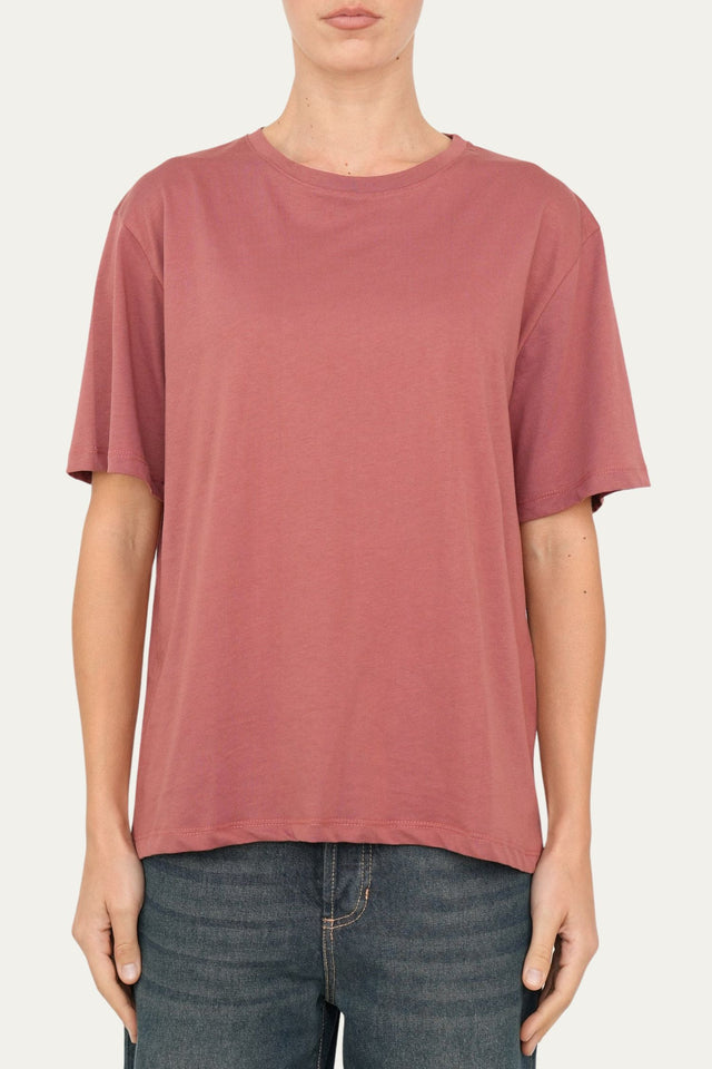 T-shirt girocollo - Vino