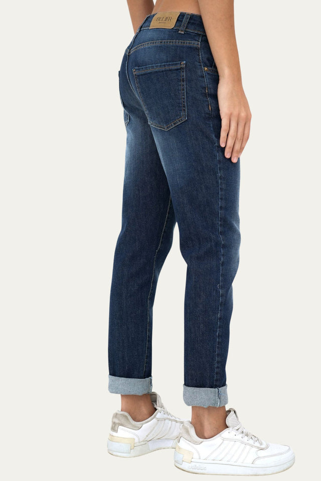 Jeans boyfriend SAMMY tessuto Comfort - Denim Blu