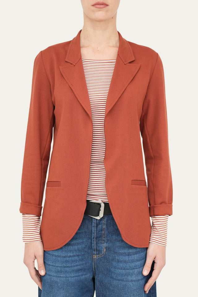 Giacca punto Milano JOLIE - Ruggine