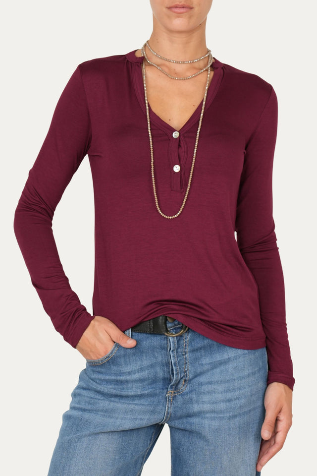 Blusa CHERI - Vino