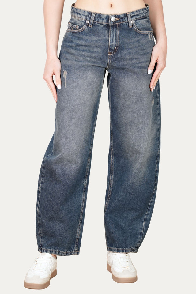 Jeans Balloon - Sporcato Rosa