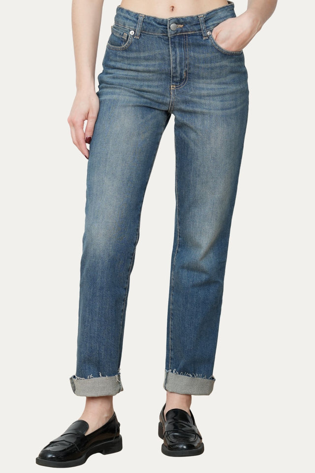 Jeans MABEL fit loose - Sand Wash