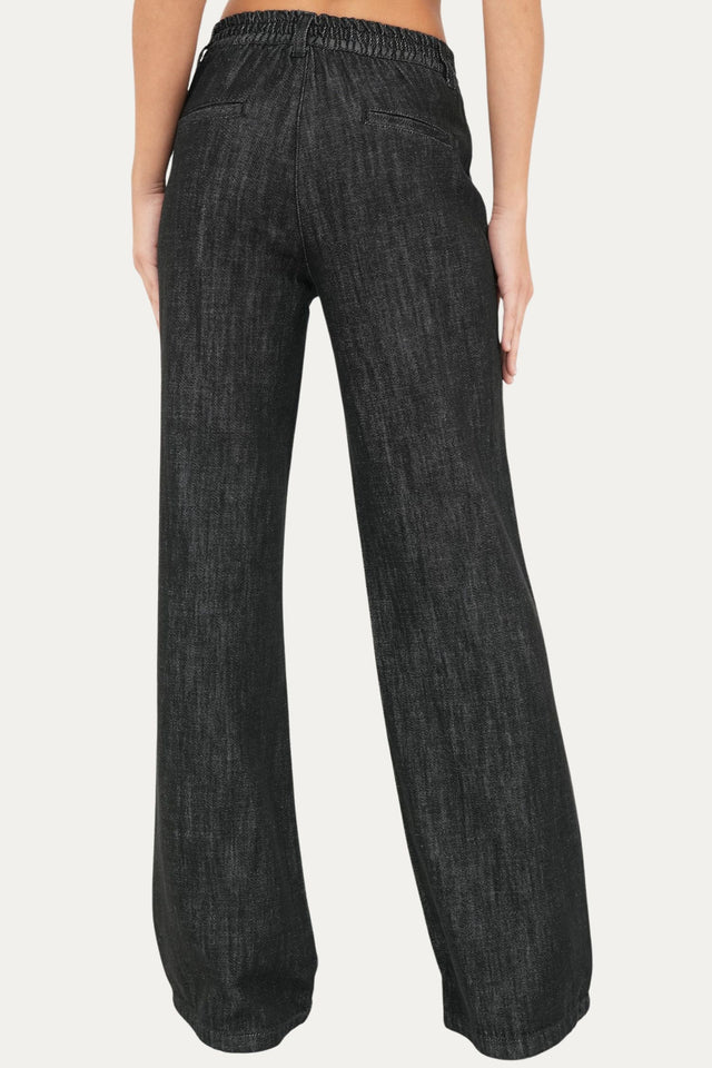 Jeans LIA tessuto slegato - Nero