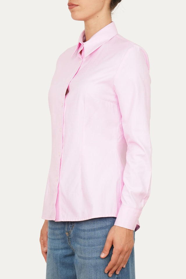 Camicia Oxford slim fit - Rosa