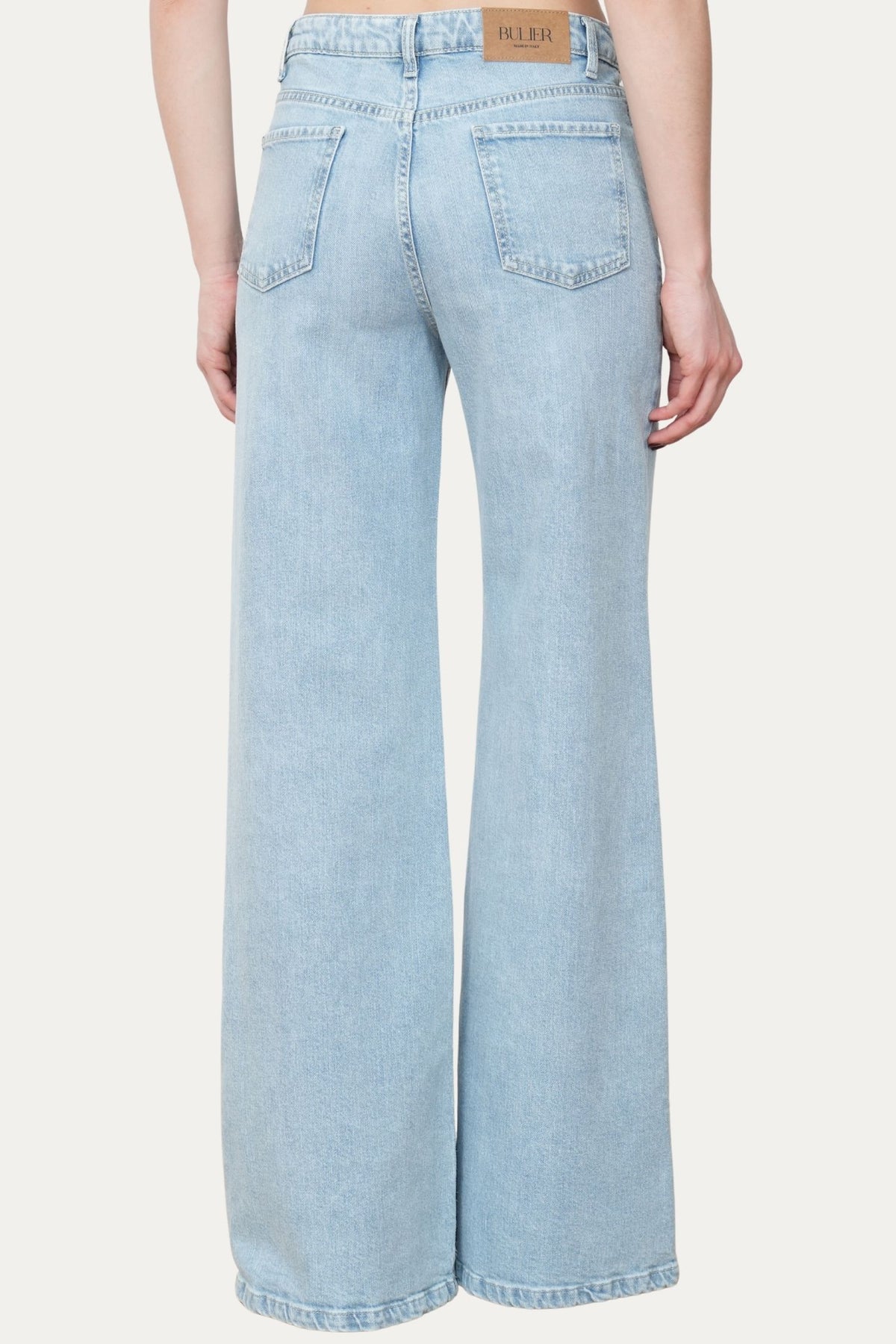 Jeans palazzo DEA tessuto Comfort - Light Wash