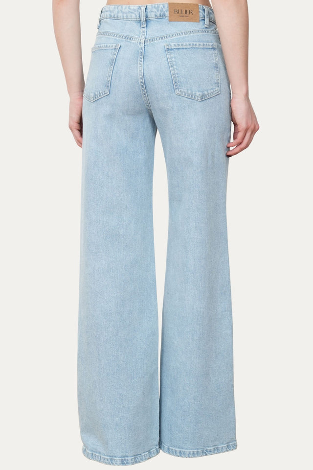 Jeans palazzo DEA tessuto Comfort - Light Wash