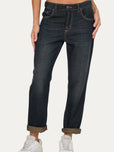 Jeans boyfriend SAMMY tessuto slegato Soft - Denim Thè