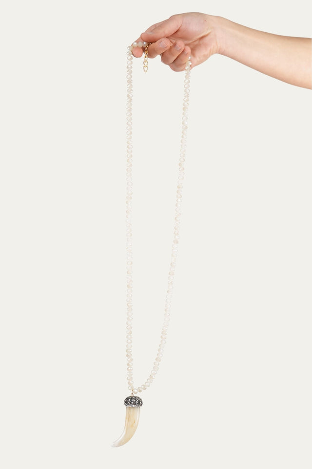 Collana cornetto - Avorio