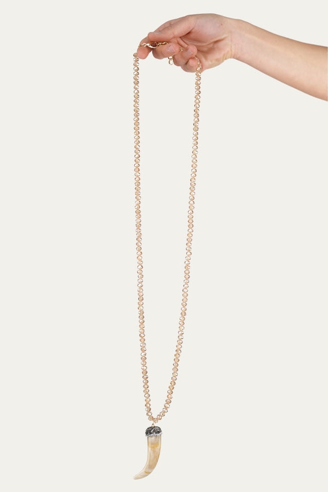 Collana cornetto - Mandorla