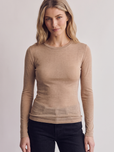 Cachemirina ultralight girocollo - Beige
