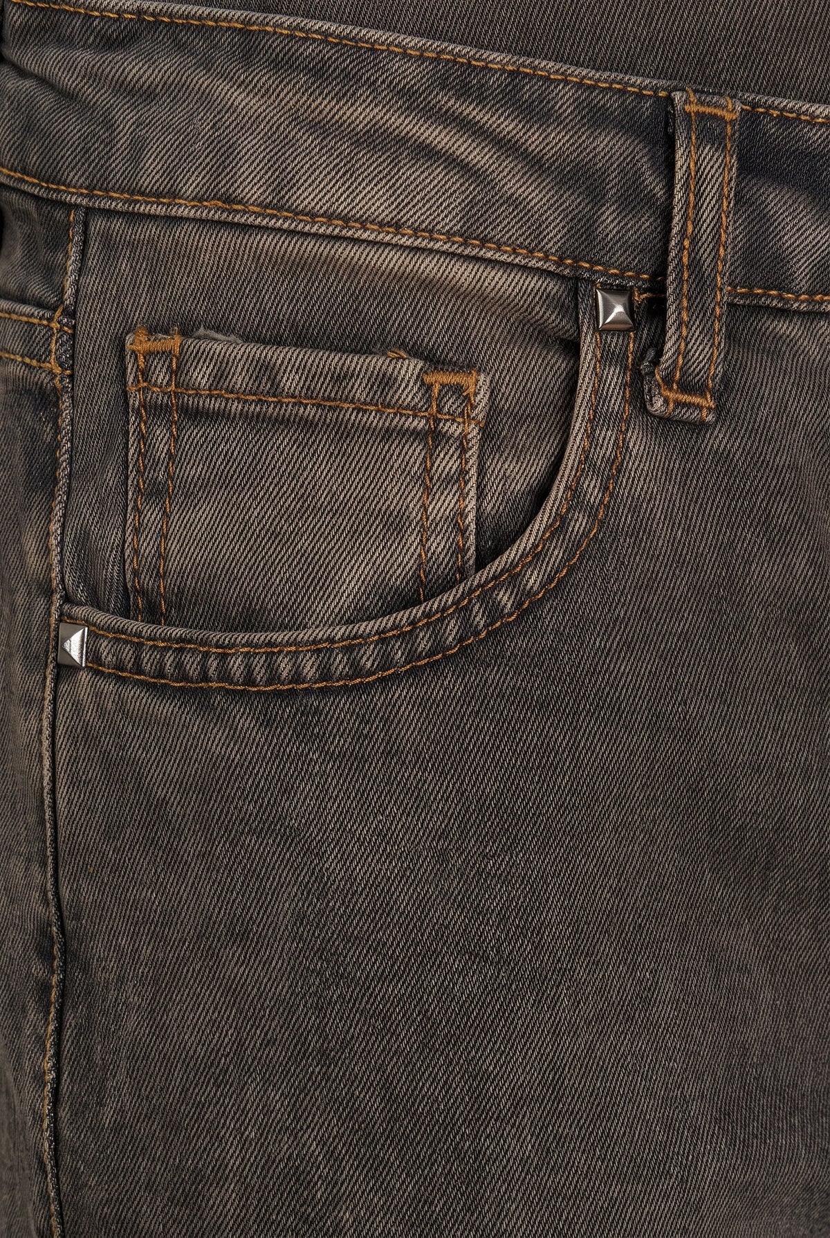 Jeans palazzo DEA tessuto Comfort - Denim Brown