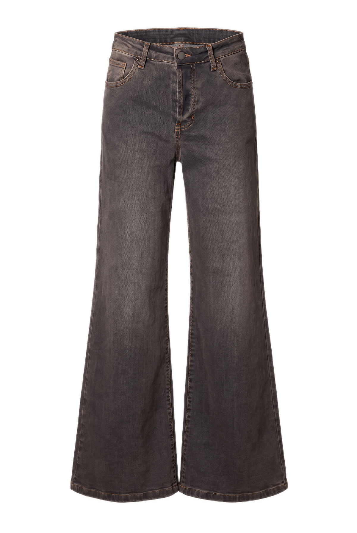 Jeans palazzo DEA tessuto Comfort - Denim Brown