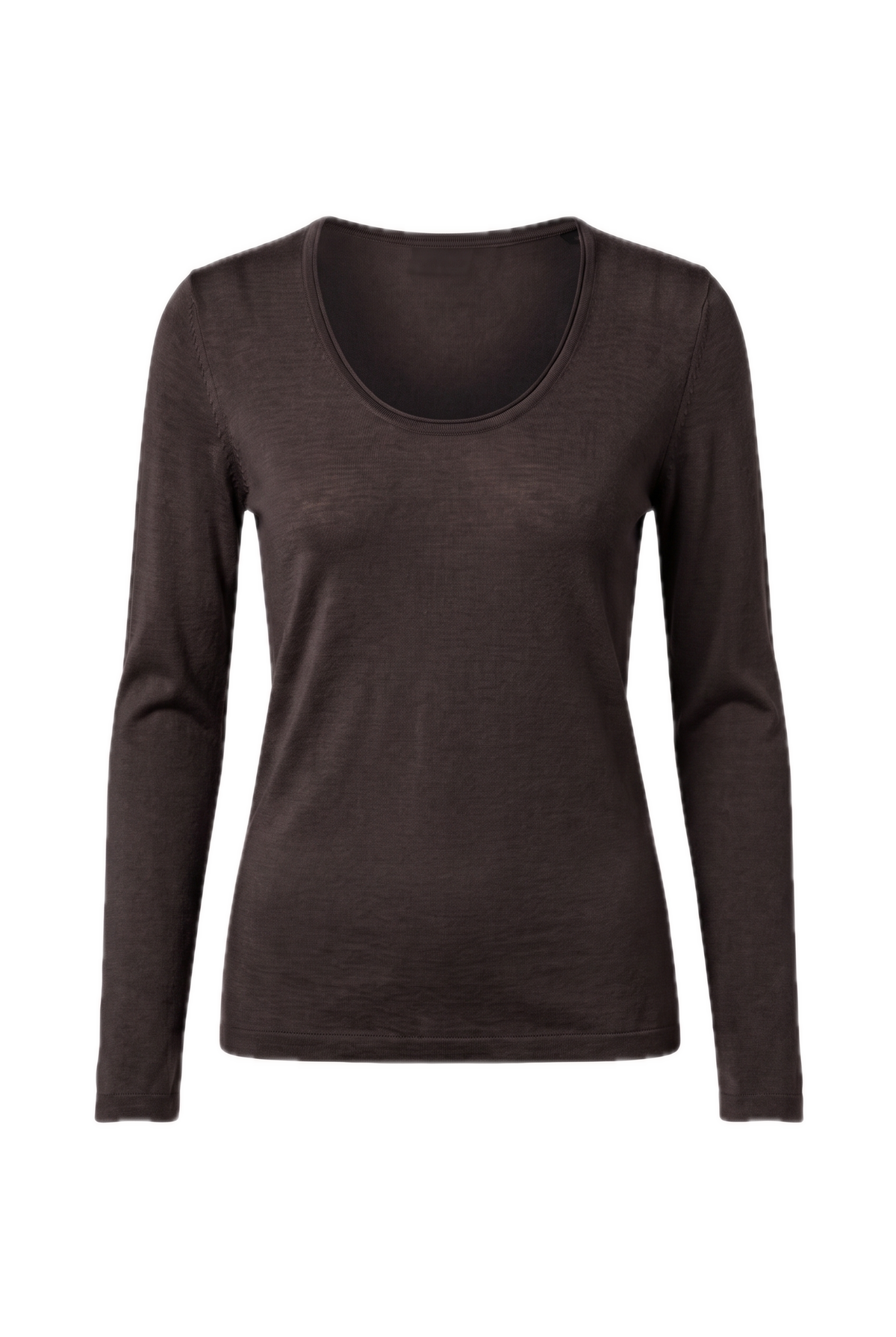 Cachemirina ultralight scollo madonna - Moro