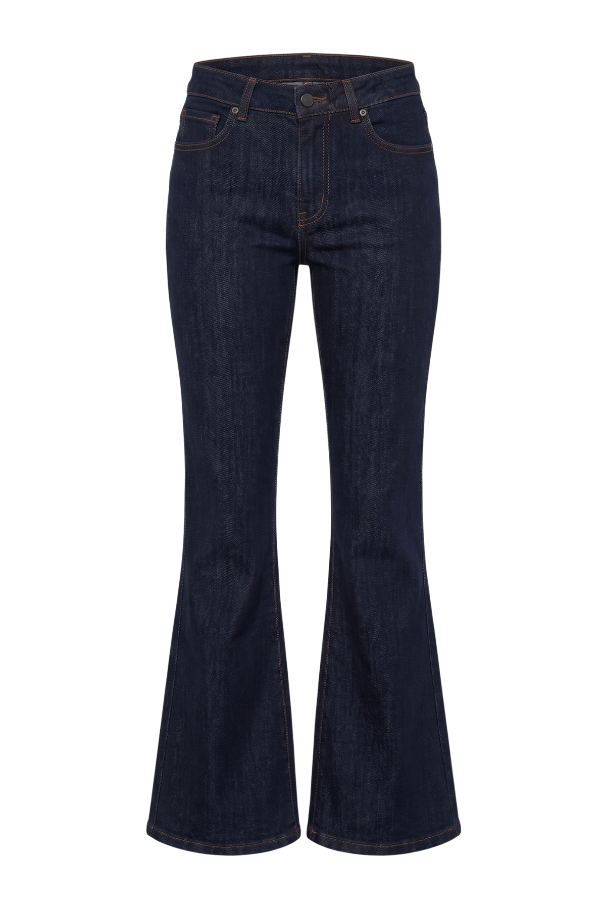 Jeans a zampa JANE in tessuto comfort - Denim Zero