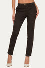 Pantalone CHINO in cotone gabardina - Moro