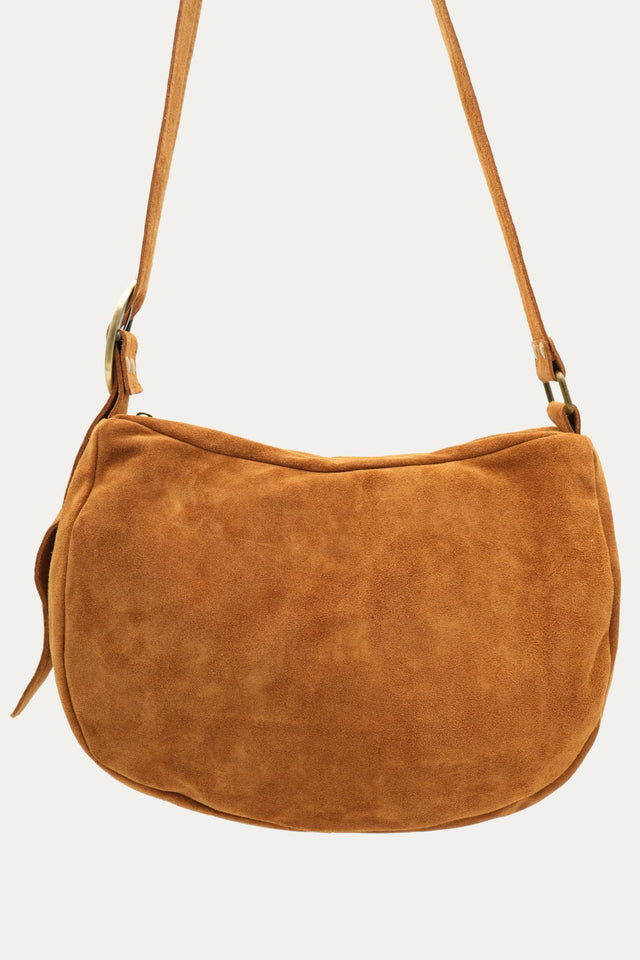 Borsa AMY in camoscio - Cuoio