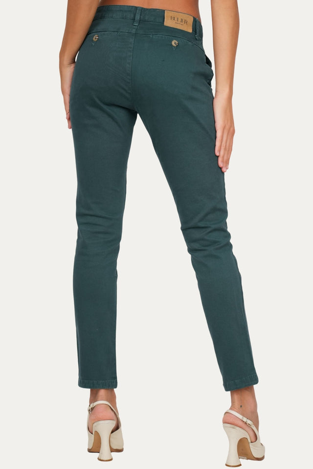 Pantalone CHINO in cotone gabardina - Ottanio