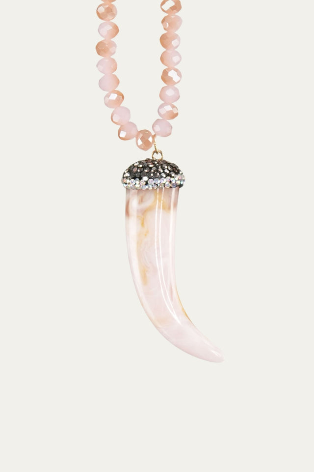 Collana cornetto - Rosa Mix Nude