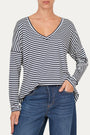 Maglia scollo a V Comfy - Blu Notte