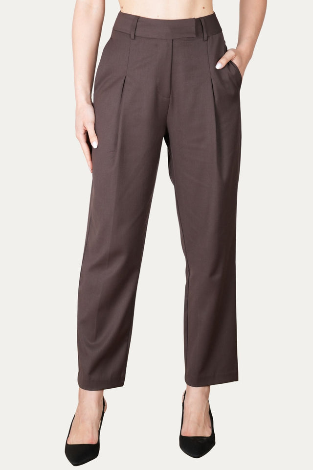 Pantalone sigaretta sartoriale - Moro