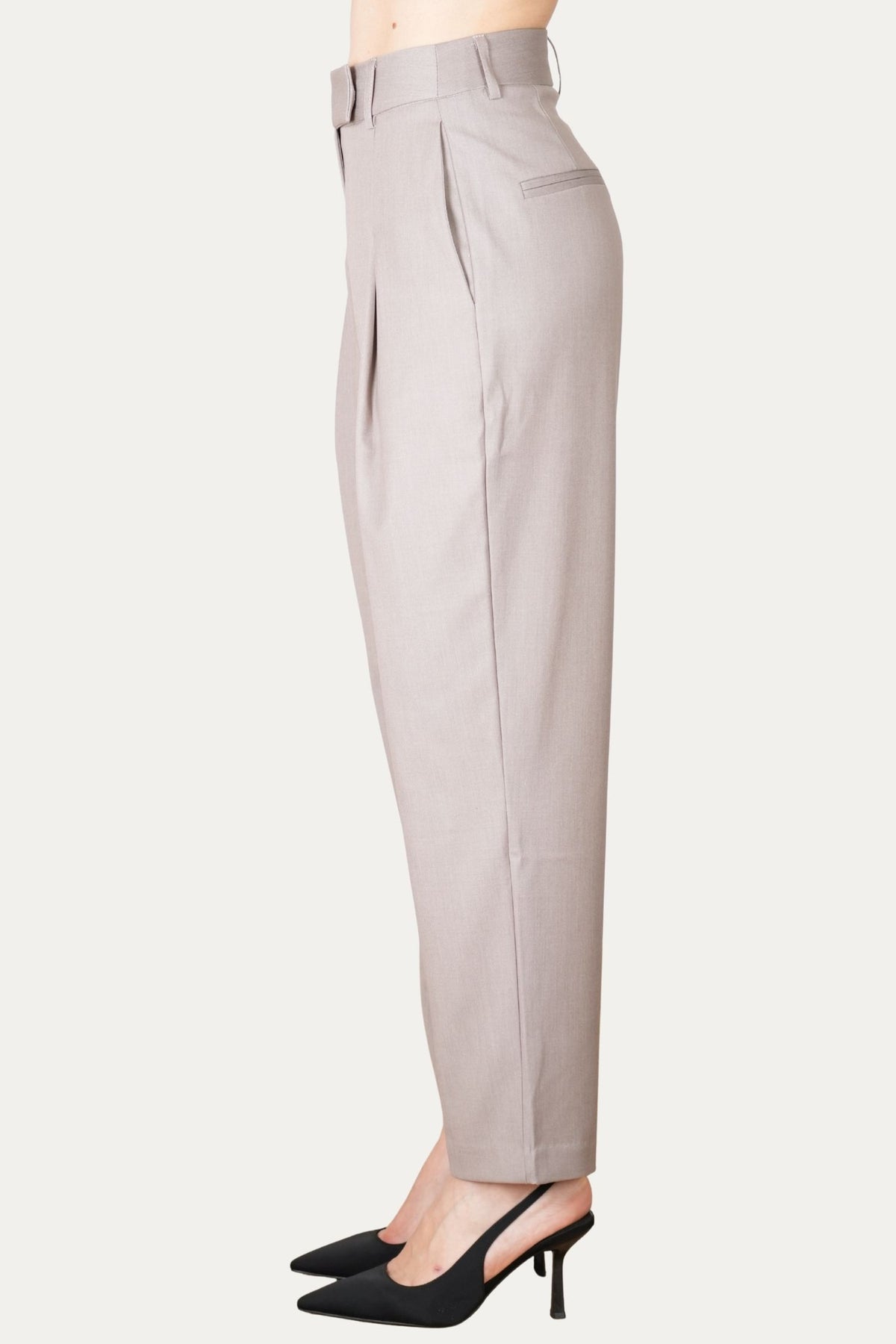 Pantalone sigaretta sartoriale - Greige