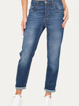 Jeans boyfriend SAMMY tessuto slegato - Denim Blu