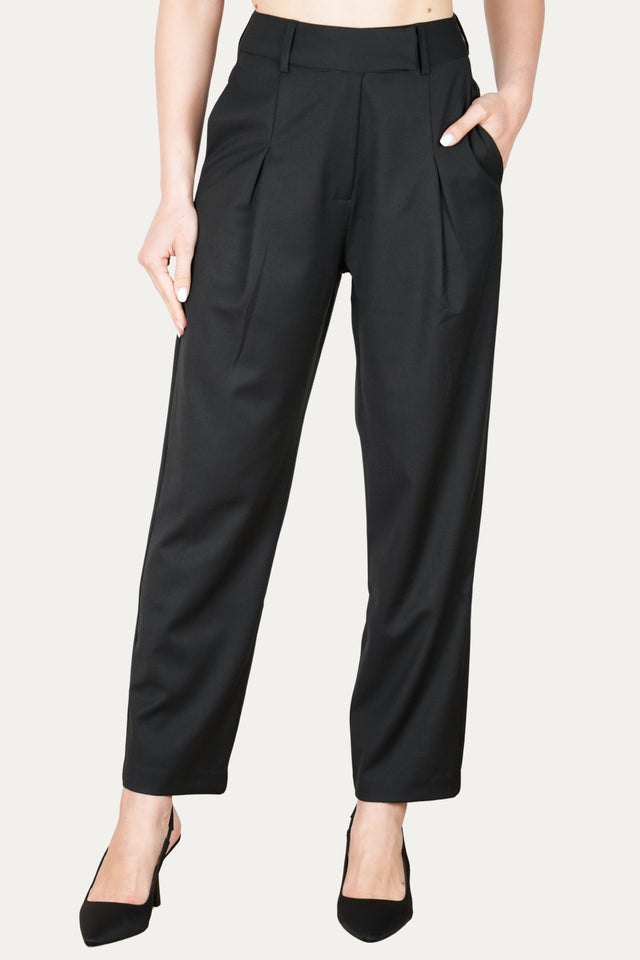 Pantalone sigaretta sartoriale - Nero
