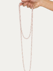 Collana punto luce - Rosa