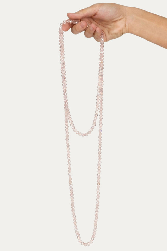 Collana punto luce - Rosa