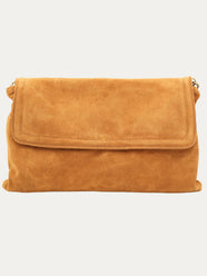 Pochette LUA in camoscio - Cuoio