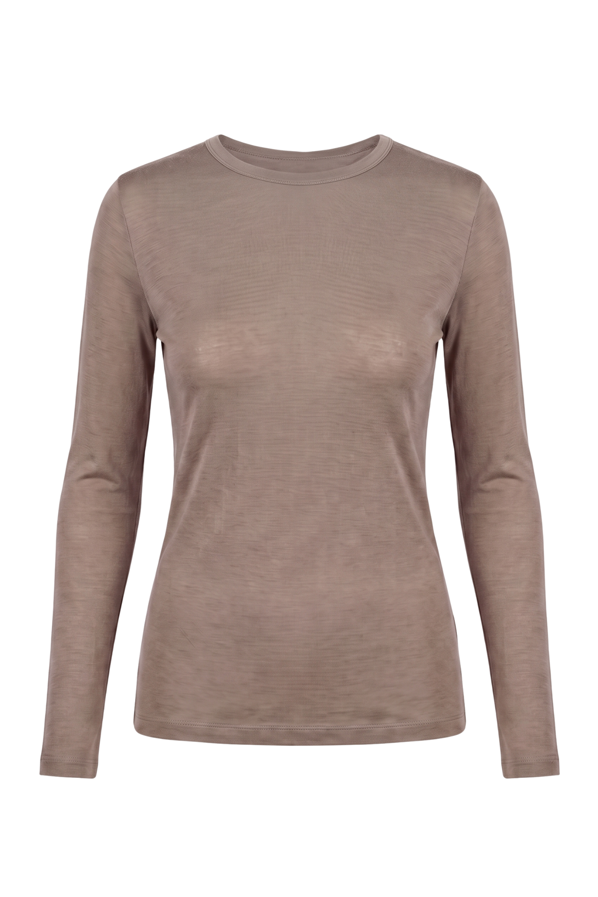 Cachemirina ultralight girocollo - Taupe
