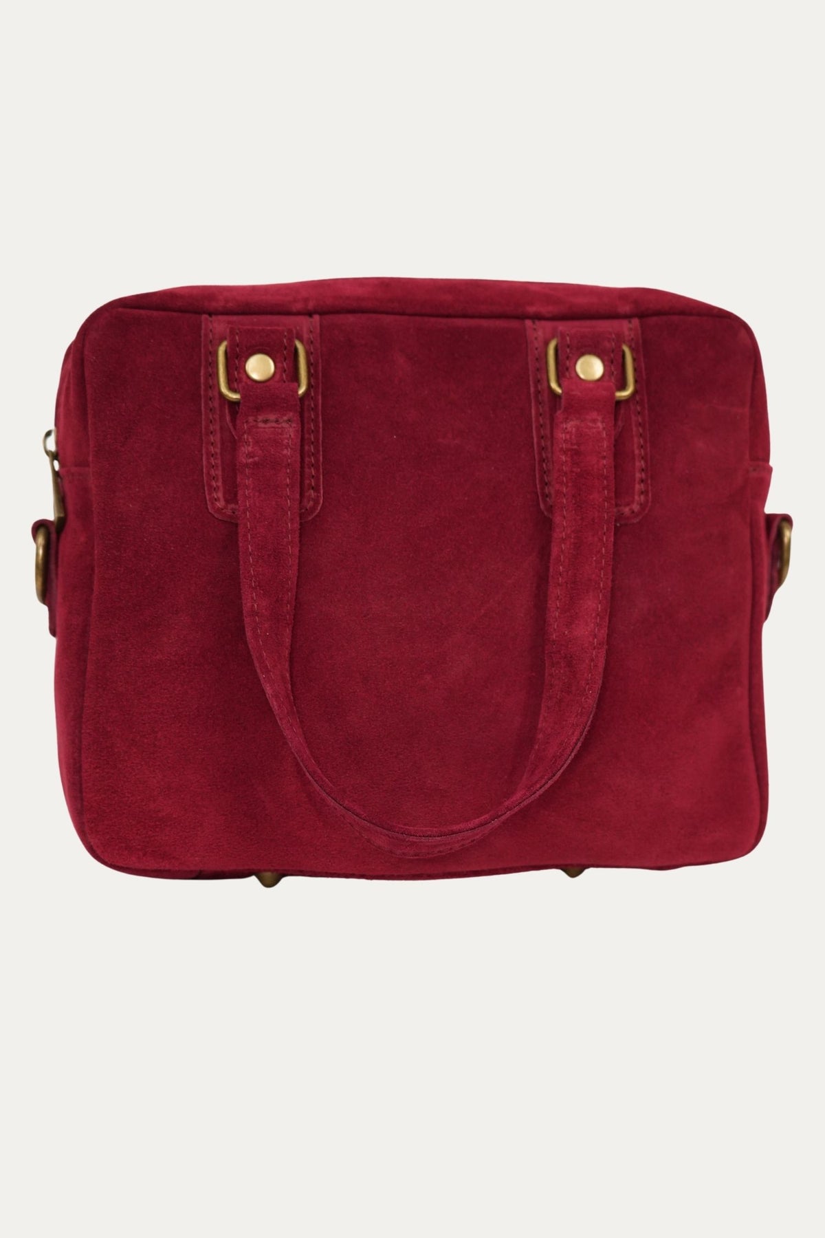 Borsa in camoscio GILDA - Vino