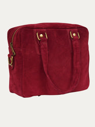 Borsa in camoscio GILDA - Vino