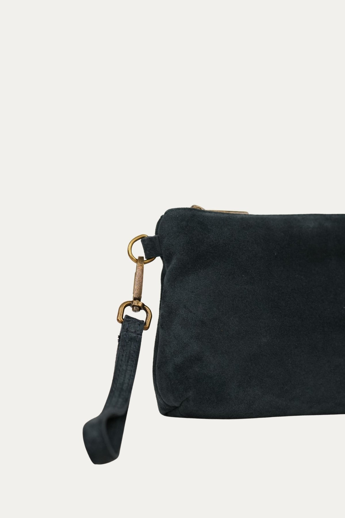 Pochette SARA in camoscio - Ottanio