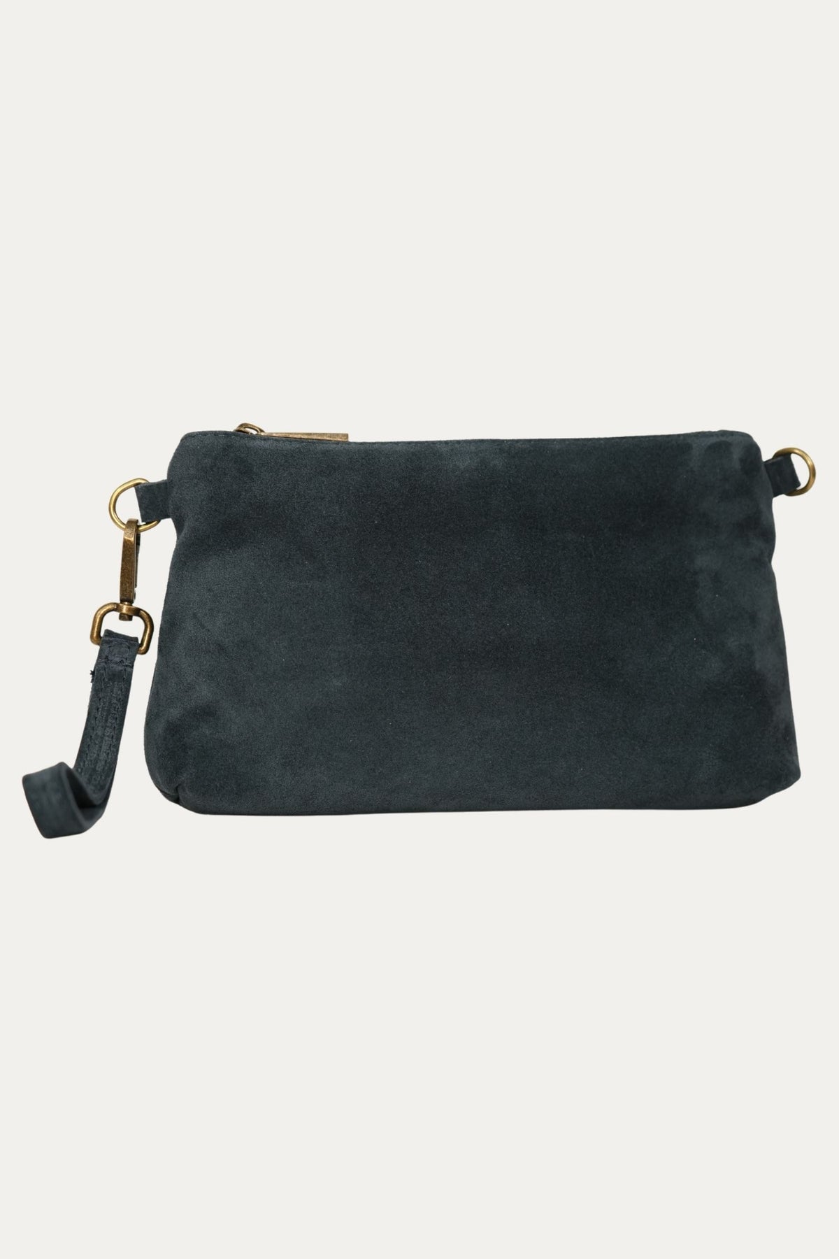 Pochette SARA in camoscio - Ottanio