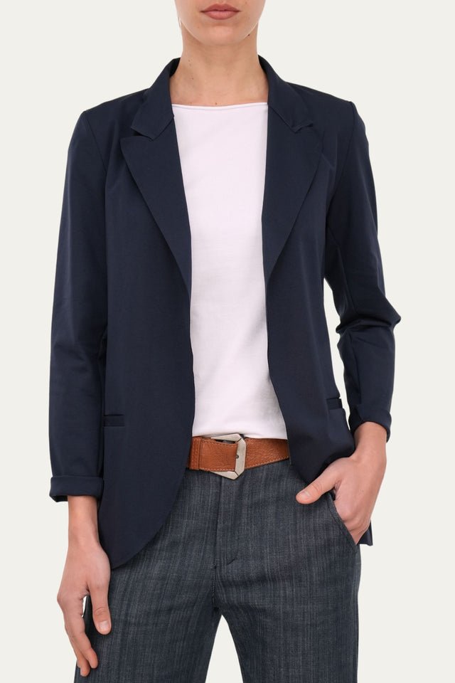 Giacca punto Milano JOLIE leggera - Blu