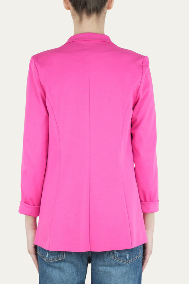 Giacca punto Milano JOLIE leggera - Fucsia