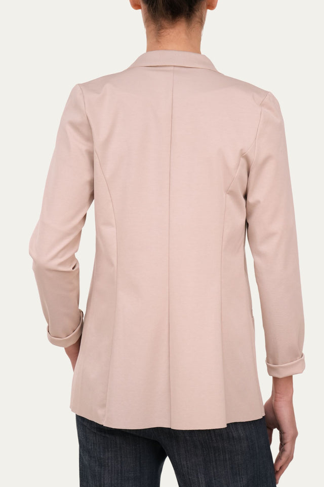 Giacca punto Milano JOLIE leggera - Noce