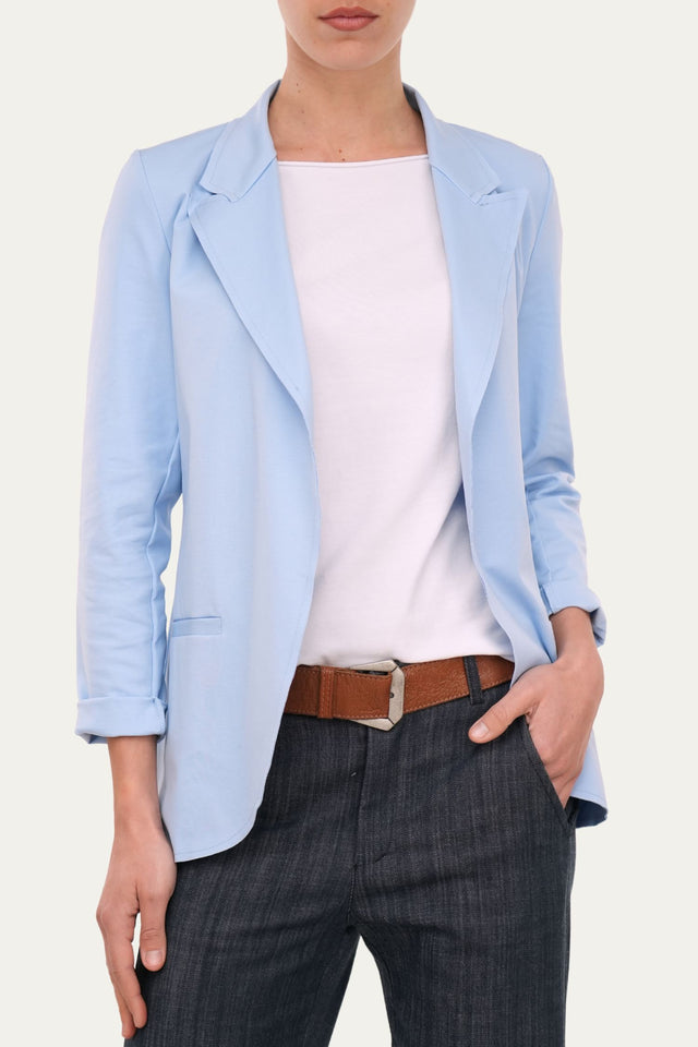 Giacca punto Milano JOLIE leggera - Polvere