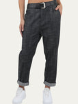 Bulier-Pantalones boyfriend - denim oscuro