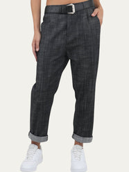 Pantalone boyfriend SALLY - Denim scuro