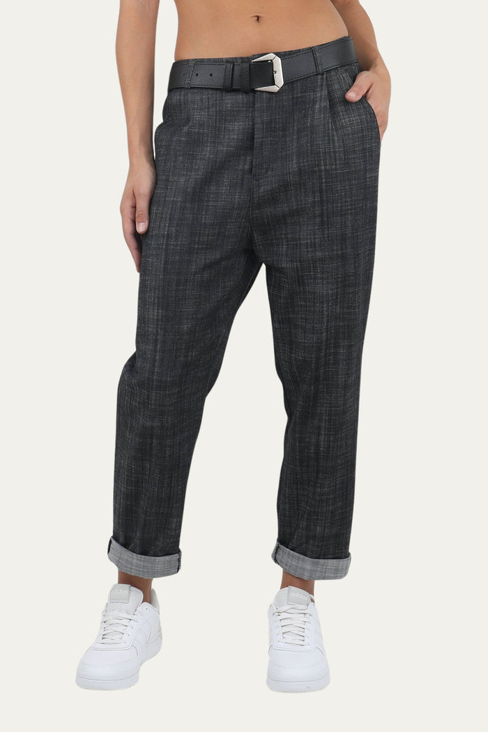 Bulier-Pantalones boyfriend - denim oscuro