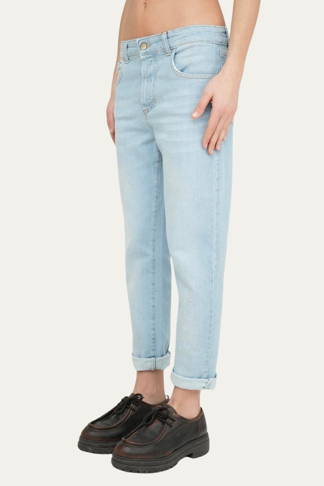 Jeans boyfriend - Lavaggio chiaro