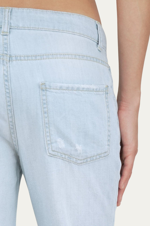 Jeans boyfriend SAMMY tessuto slegato Soft - Denim Chiaro
