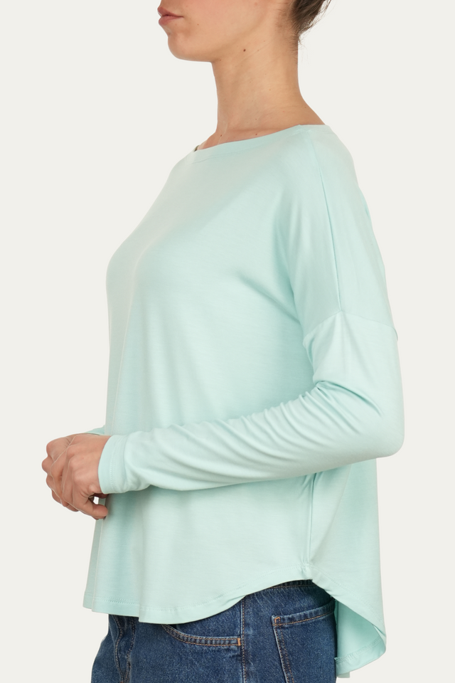 Maglia scollo barca spalla scesa Viscosa - Eden