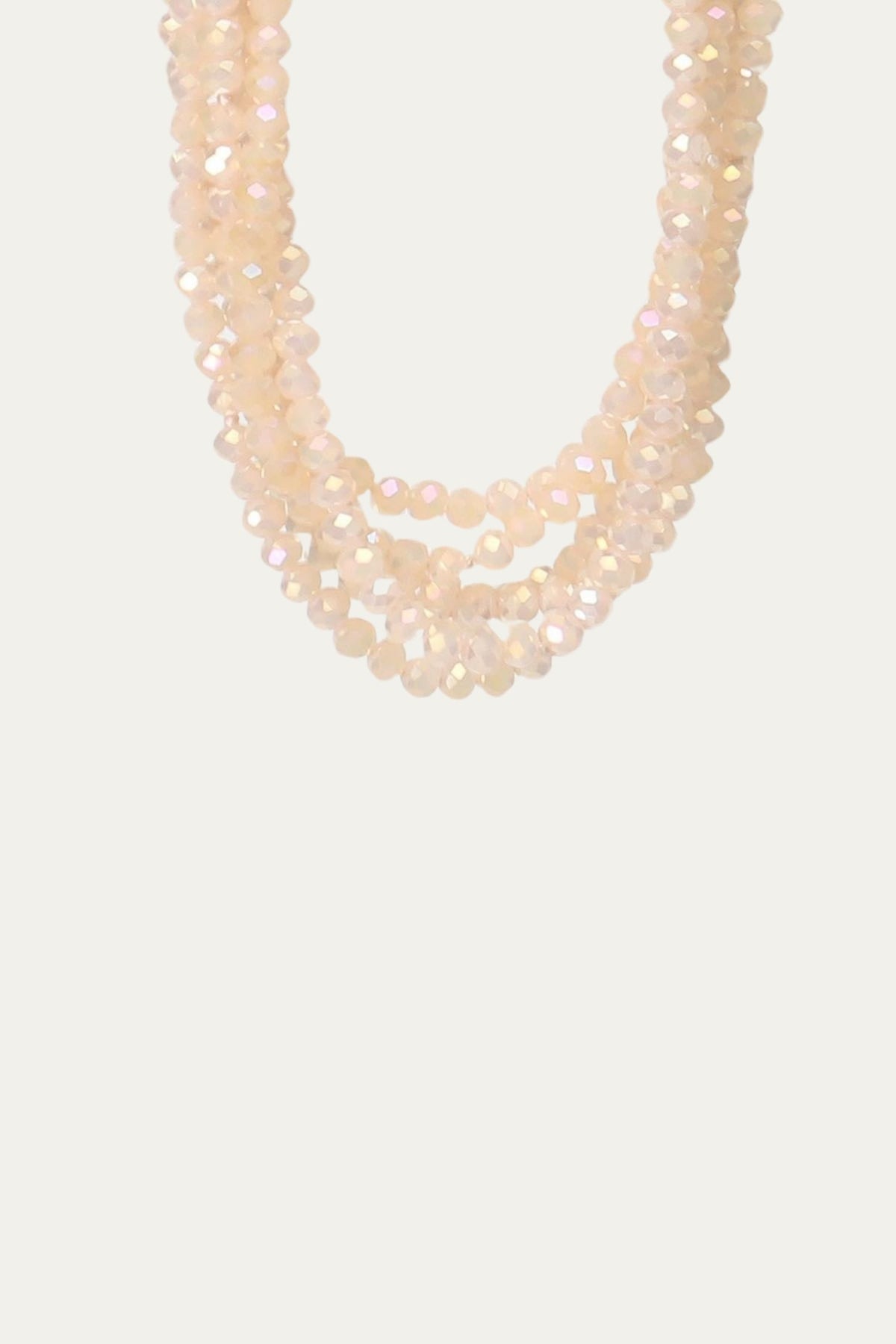 Collana punto luce - Nude